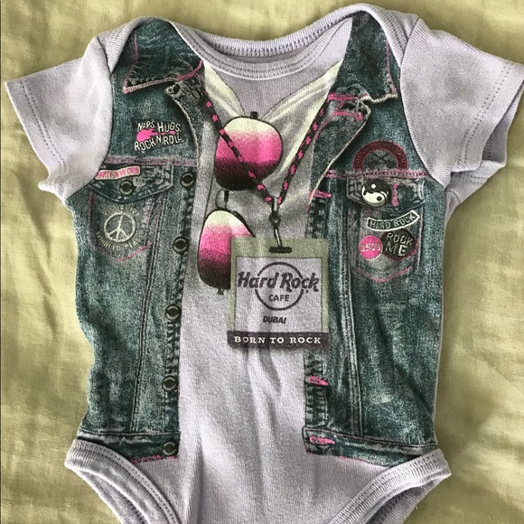 Hard Rock Cafe onesie 6 months - Picture 1 of 1